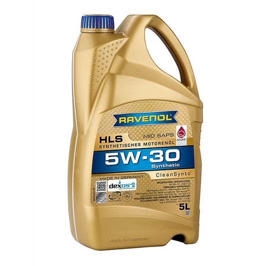 Aceite de motor RAVENOL HLS SAE 5W-30 5L