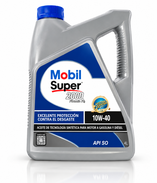 Mobil Super 2000 Fórmula P 10W-40 · 4L