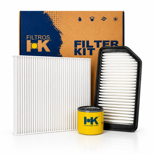 Kit de Filtros HK — Kia Soluto 1.4 (2019-2026)